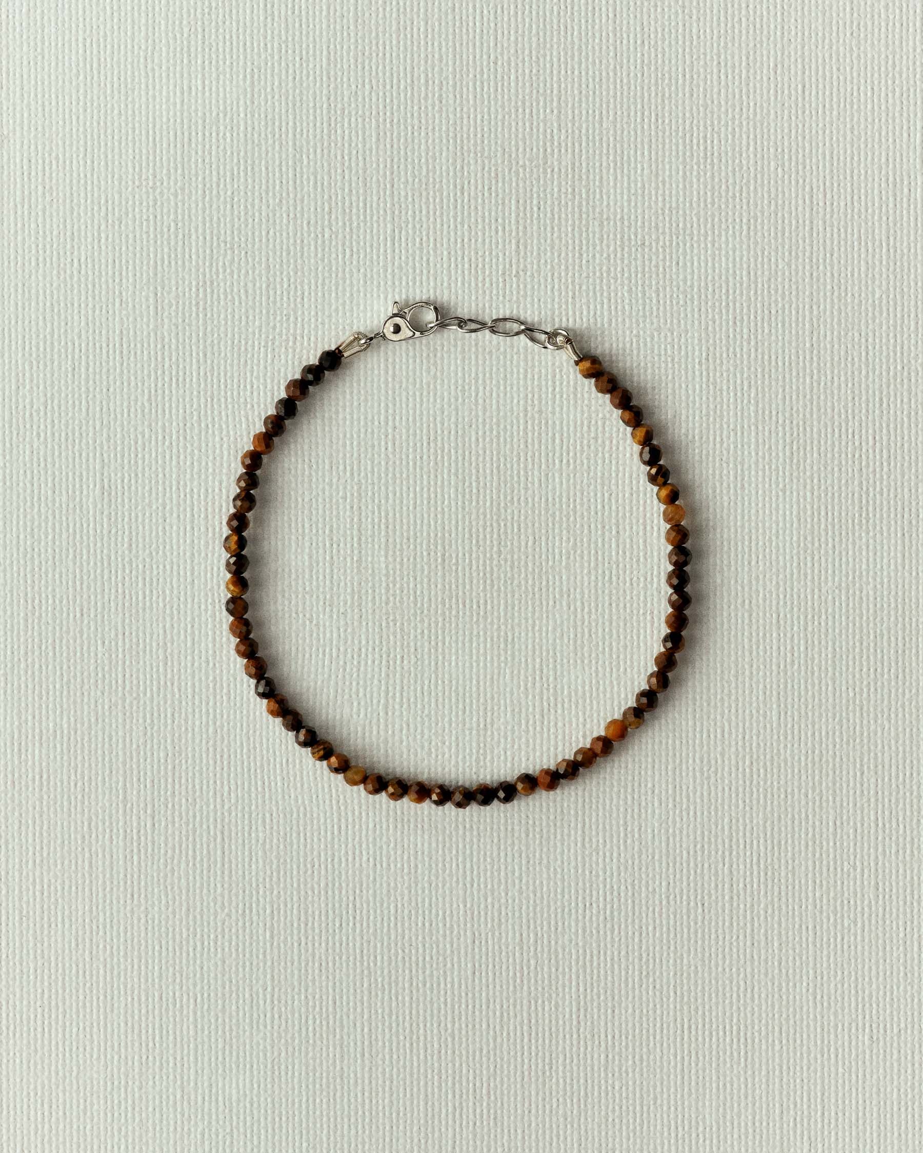 Fine faceted stone bracelet