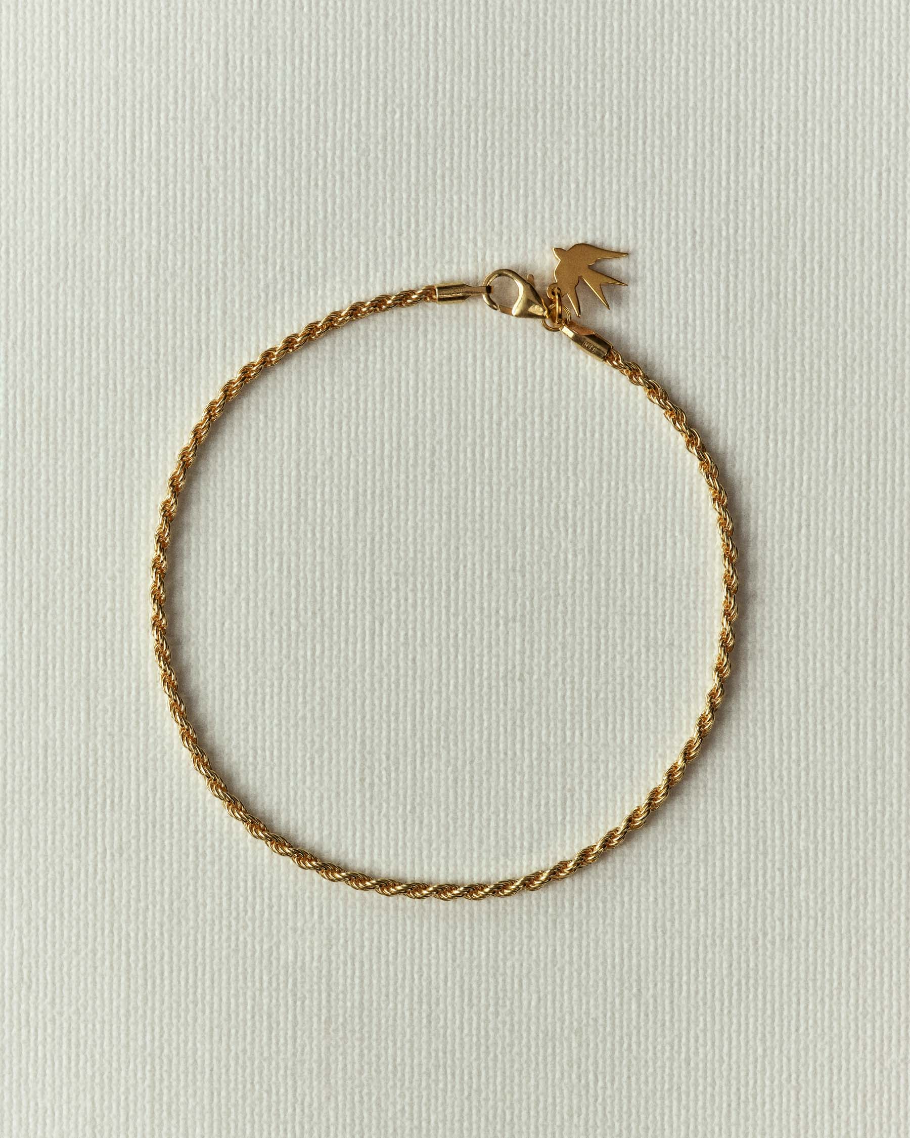 Rope chain bracelet