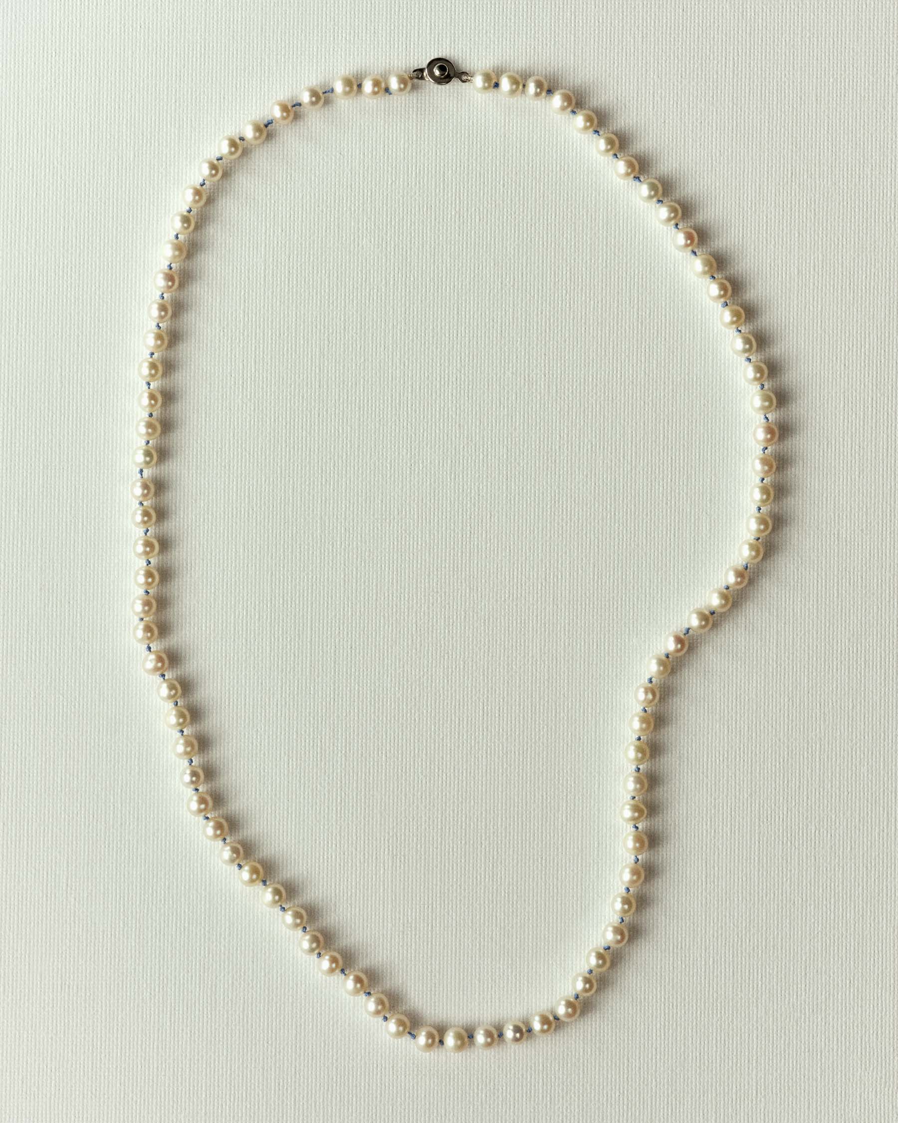 Collier de perles de nacre 6 mm