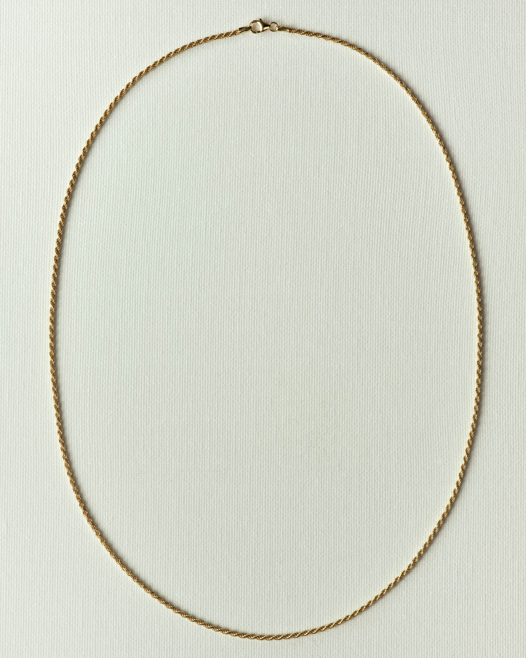 Rope chain necklace