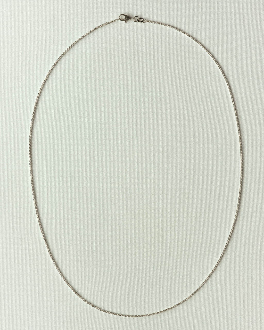 Fine trace chain necklace