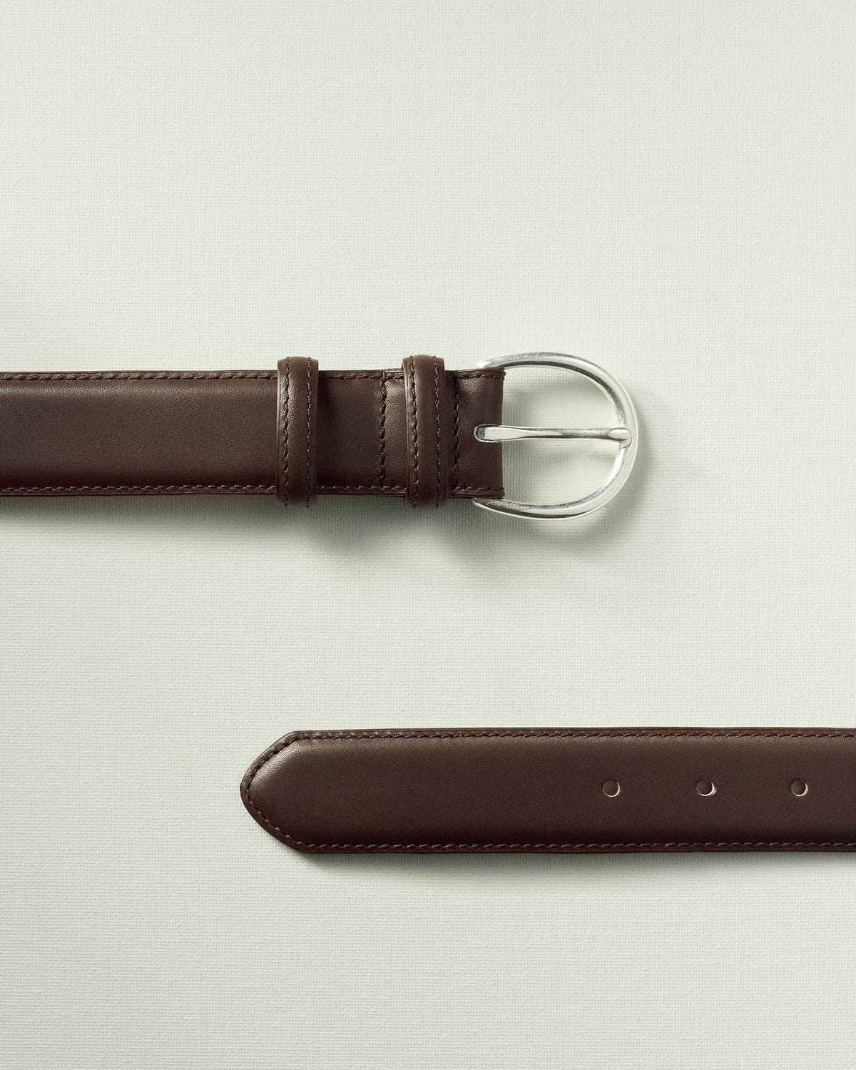 Leather belt