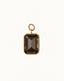 OS / Gold plated & Smoky quartz