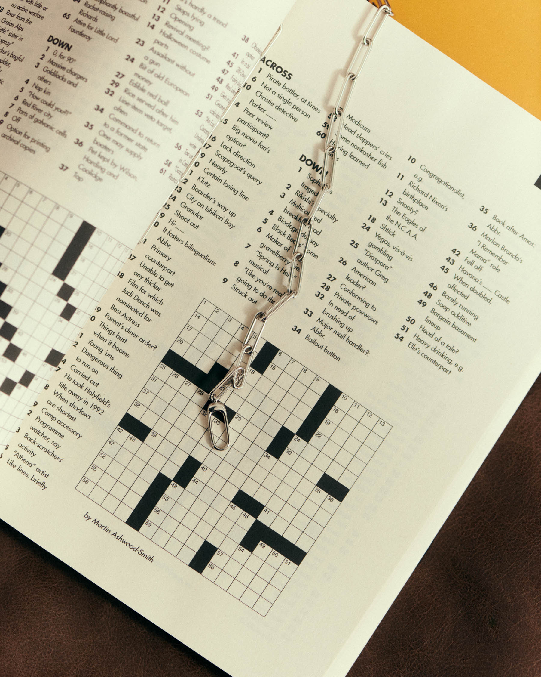 Collier à maillons rectangulaires