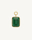 OS / Gold plated & Green onyx