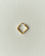 OS / Gold plated / Single earring