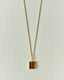 55 / Gold plated & Tiger's eye