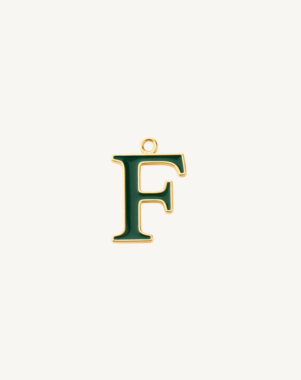 Enamel letter