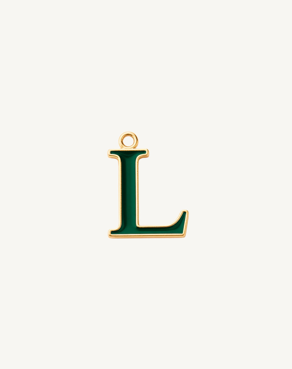 Enamel letter