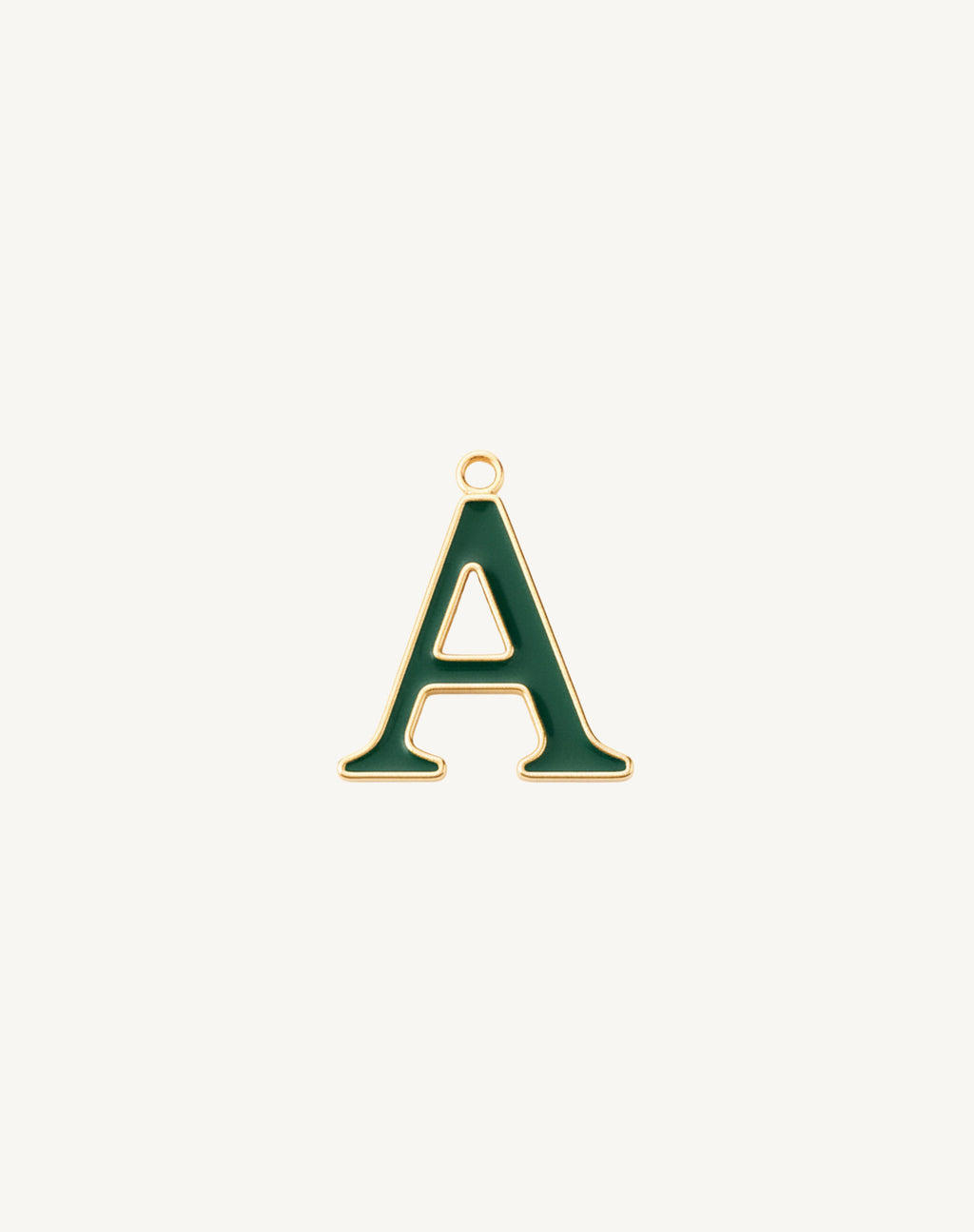 Enamel letter