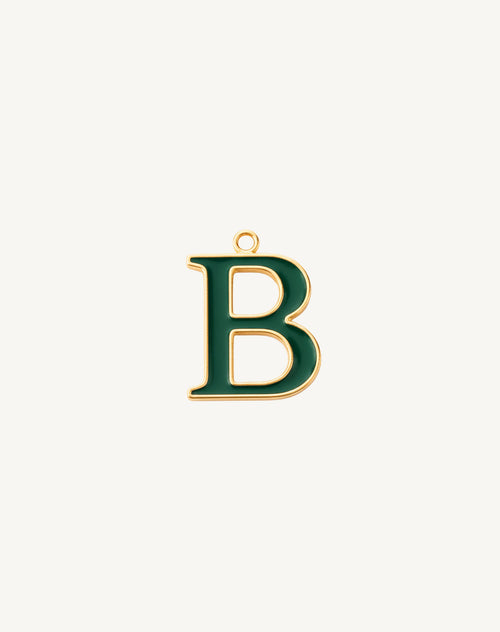 Enamel letter