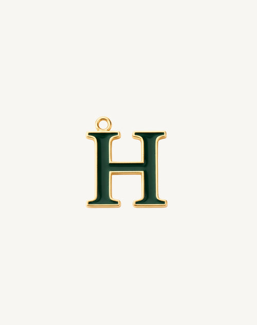 Enamel letter