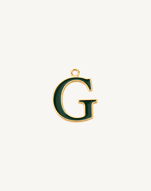 Enamel letter