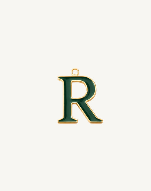 Enamel letter