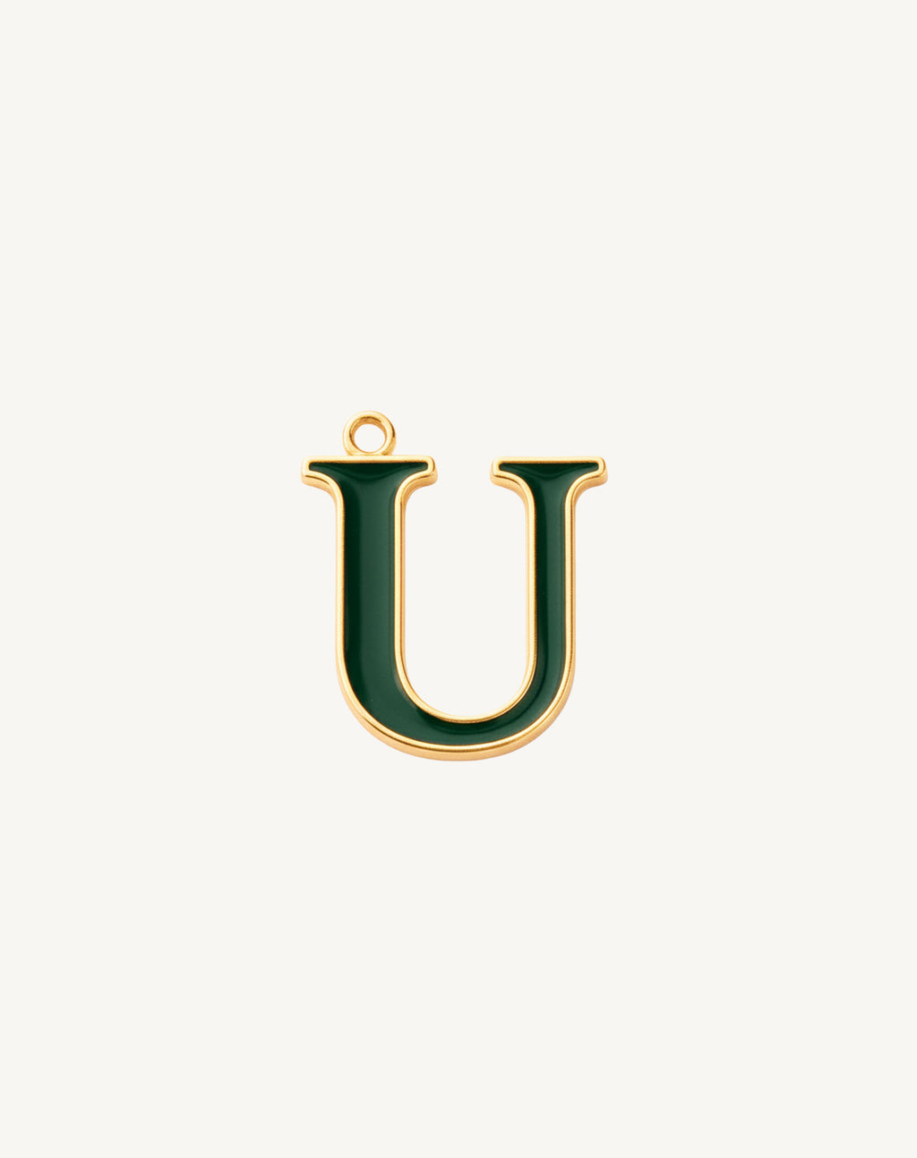 Enamel letter