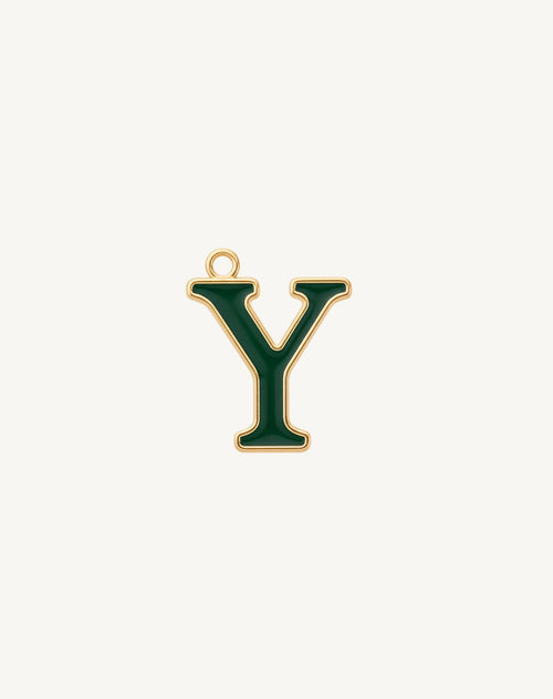 Enamel letter