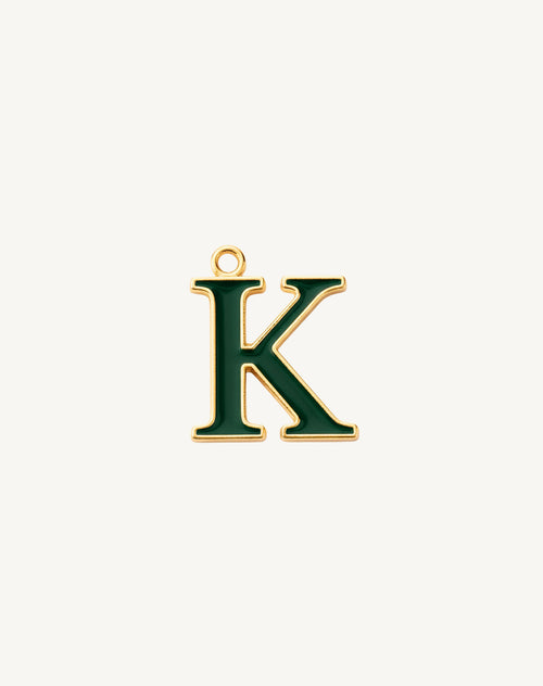 Enamel letter
