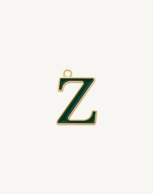 Enamel letter