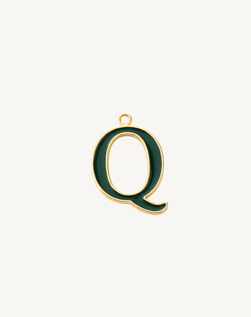 Enamel letter