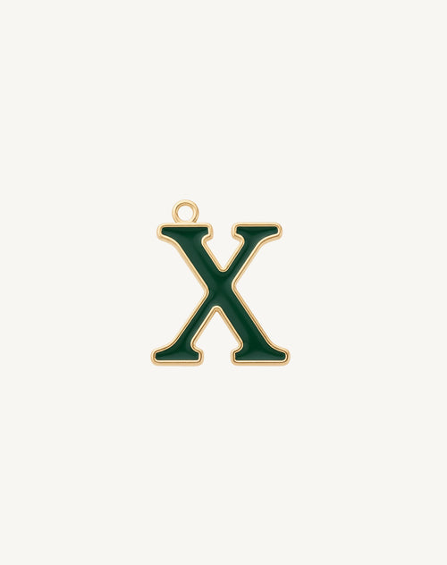 Enamel letter
