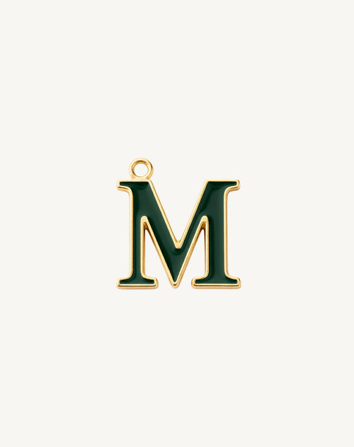 Enamel letter
