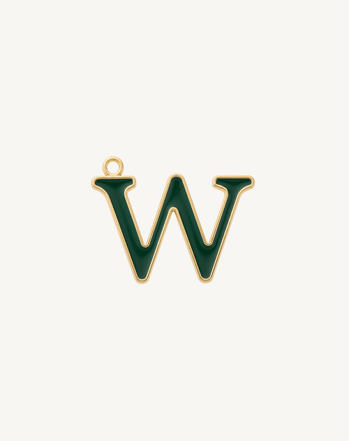 Enamel letter