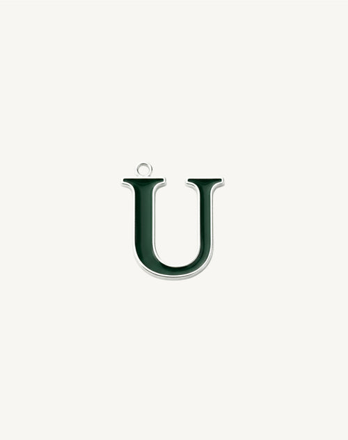 Enamel letter