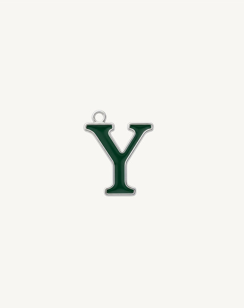 Enamel letter