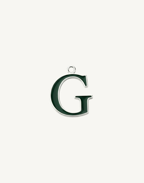 Enamel letter