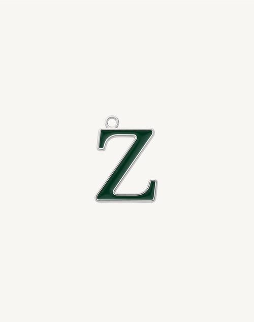 Enamel letter