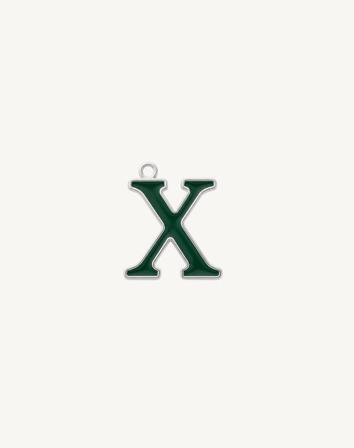 Enamel letter