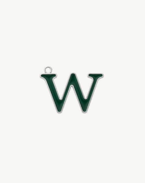 Enamel letter