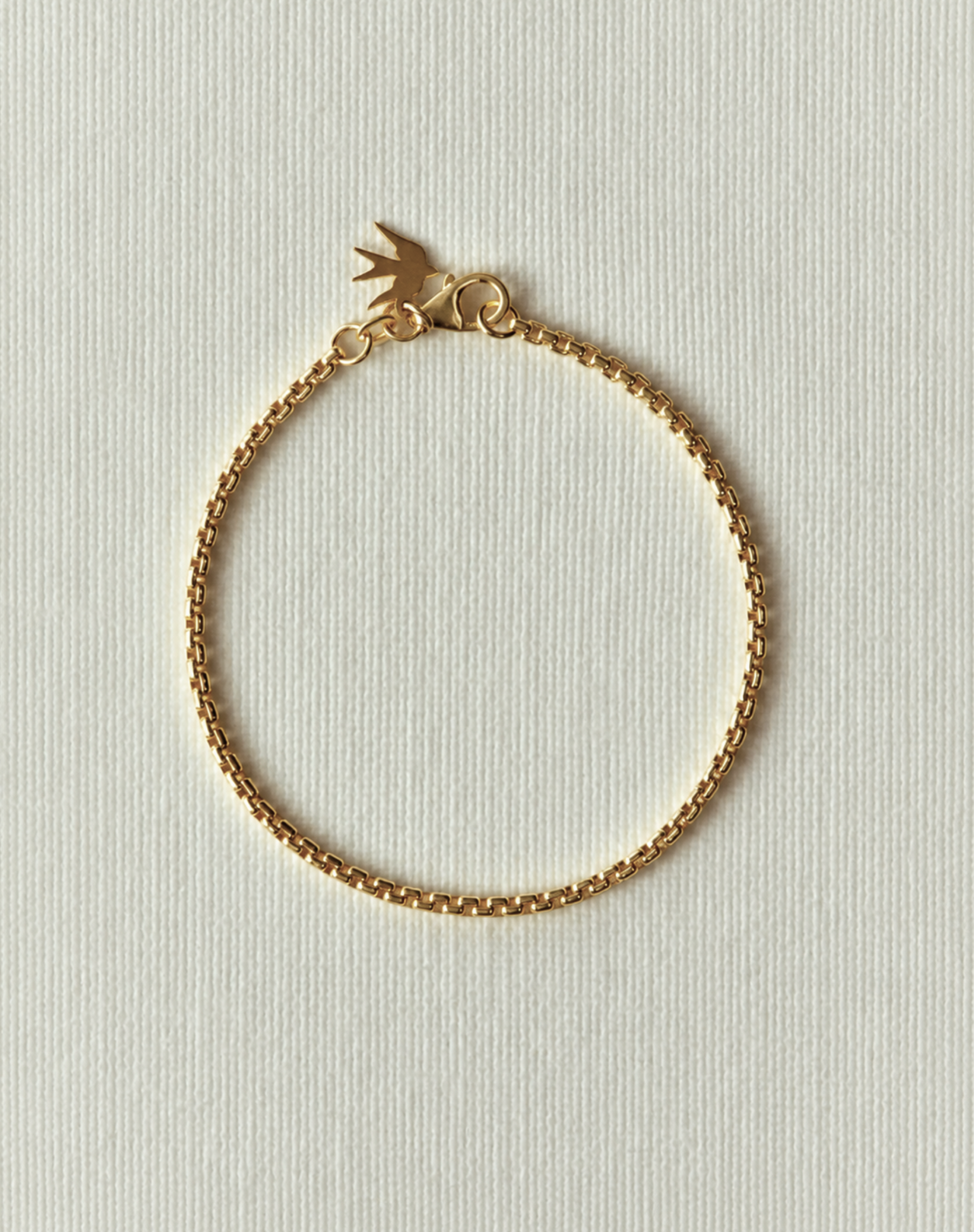 Bracelet chaine maille ronde